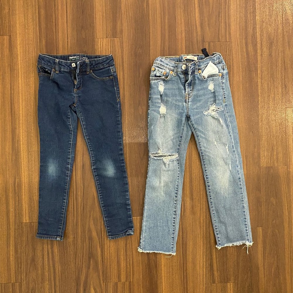 Bundle of size 7 girls jeans